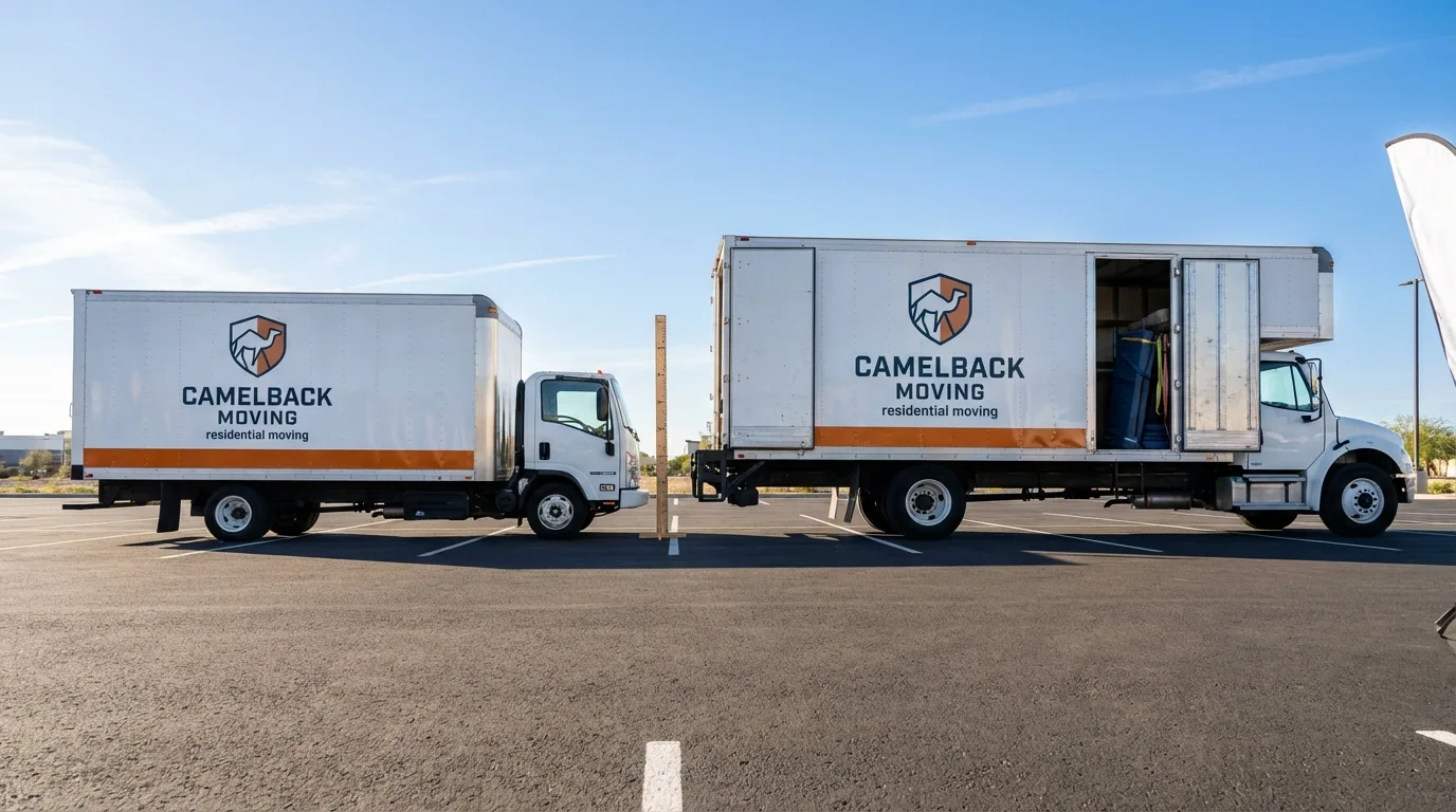 Moving truck size capacity guide in Springhill